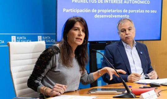 A Xunta ofrece aos propietarios de parcelas afectados polos Proxectos de interese autonómico residenciais participar no desenvolvemento dos ámbitos