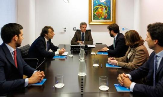 Rueda avalía co Colexio de Rexistradores vías de colaboración en materias como a vivenda e territorio