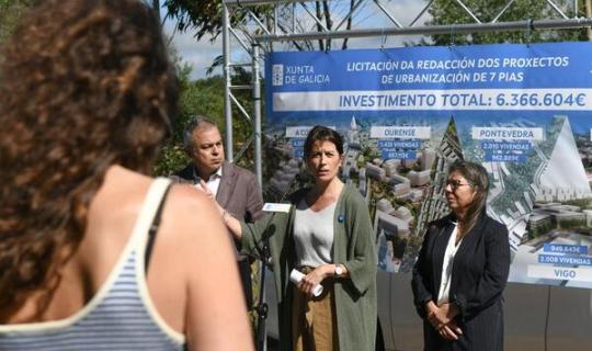 A Xunta abre mañá o prazo da licitación da redacción dos proxectos de urbanización de 7 PIA, que permanecerá aberto ata o 30 de setembro