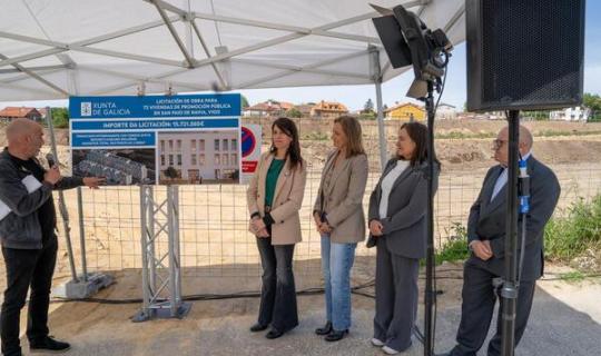 A Xunta licita por 15,7 M€ a construción de 73 novas vivendas públicas en San Paio de Navia
