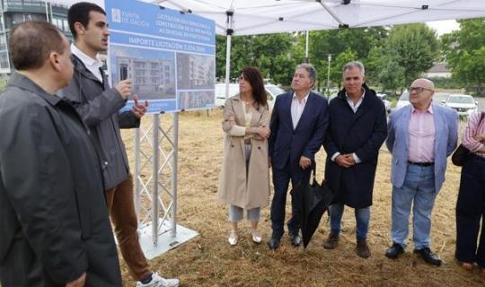 A Xunta destinará á venda as 13 vivendas públicas da rúa das Devesas, en Pontevedra, cuxas obras licita por 2,5 M€