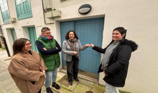 Belén do Campo fai entrega dunha vivenda pública vacante en alugueiro rehabilitada ao abeiro do programa Rexurbe
