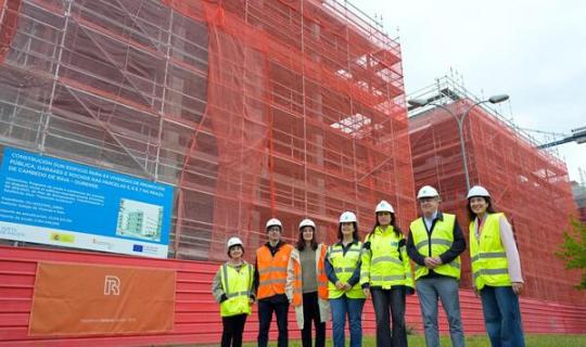 Allegue destaca a execución das 64 vivendas públicas de Cambedo da Raia, en Ourense, cun investimento de máis de 13 M€