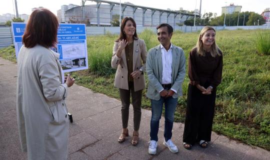 A Xunta inicia as obras de 75 novas vivendas públicas no Bertón, en Ferrol, das que o 30% se destinarán a familias de entre 36 e 45 anos con fillos