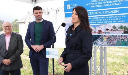 A Xunta licita a construción de 28 vivendas públicas na Estrada, cun investimento autonómico de 4,8 M€