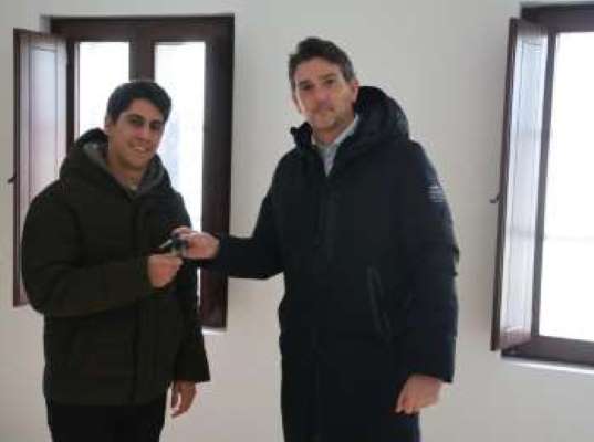 A Xunta entrega unha vivenda de promoción pública no barrio da Tinería de Lugo