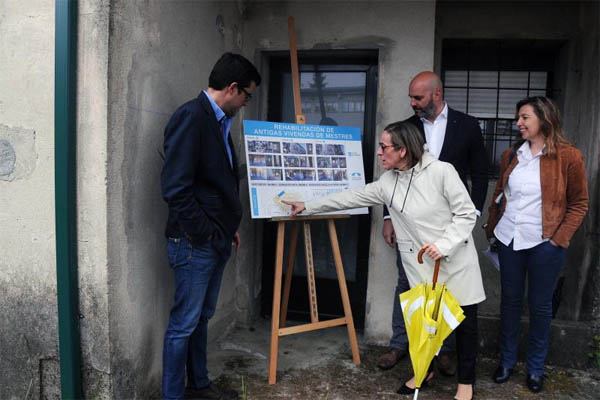 A Consellería de Infraestruturas e Vivenda financia con máis de 100.000 euros as obras necesarias para acondicionar 3 inmobles  no concello de Bande, destinadas ao alugueiro para fogares con ingresos limitados
