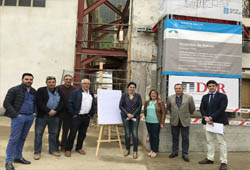 O barrio dos Muíños en Mondoñedo sumará dúas novas vivendas de promoción pública ao remate das obras de rehabilitación que a Xunta executa nun edificio