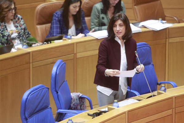  Ángeles Vázquez subliña o consenso que marcou a tramitación da Lei de rehabilitación, coa incorporación do 30% das emendas